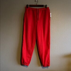 Amazon Essentials Red Track Pants Joggers